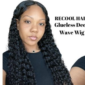 Glueless deep wave wig | Recool hair